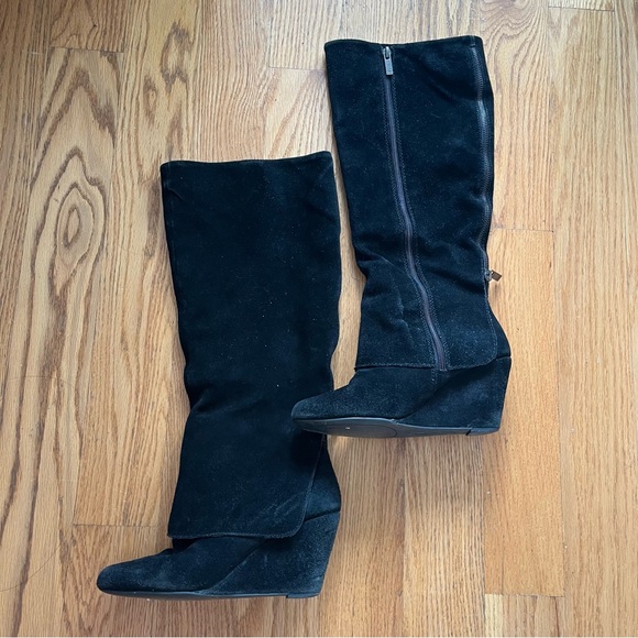 JESSICA SIMPSON FOLDOVER BOOTS - Picture 1 of 11